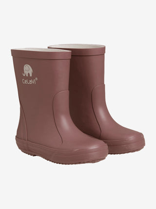 Celavi Grundläggande gummistövlar, Rose Brown