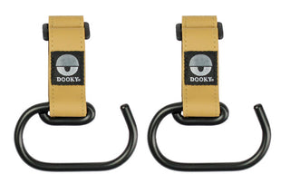 Dooky Barnvagnskrok Buggy Hook Large 2pcs Beige