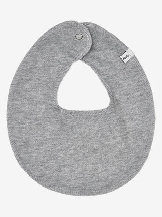 Pippi Rund haklapp - Absorberande Gråmelerad