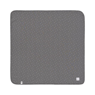 Lässig Interlock Filt 80x80, Spots Grey