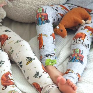 Geggamoja Leggings Mamma Mu och Kråkan Grå