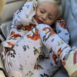 Geggamoja Leggings Mamma Mu och Kråkan Beige