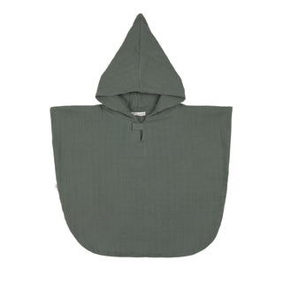 Lässig  Badponcho Muslin, Grön