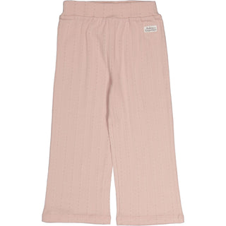 Geggamoja Byxor Pointelle Pink Rose