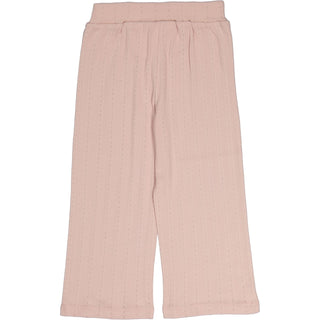 Geggamoja Byxor Pointelle Pink Rose