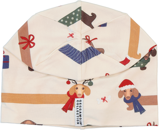 Geggamoja Mössa Bambu fleecefodrad Jultaxar