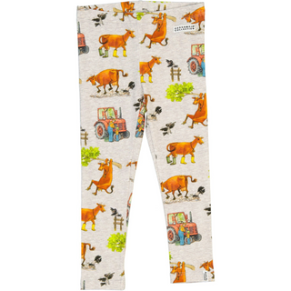 Geggamoja Leggings Mamma Mu och Kråkan Grå