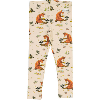 Geggamoja Leggings Mamma Mu och Kråkan Beige