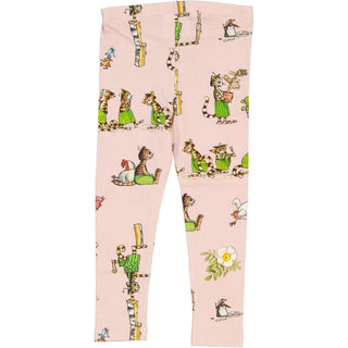 Geggamoja Leggings Pettson och Findus Rosa