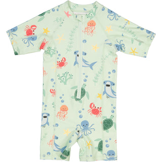 Geggamoja UV-Dräkt Havsdjur Blå