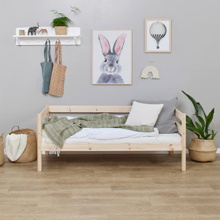 Hoppekids ECO Comfort Juniorsäng 70x160 cm, Natural Wood