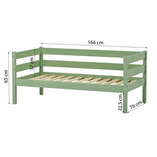 Hoppekids ECO Comfort Juniorsäng 70x160 cm, Pale Green