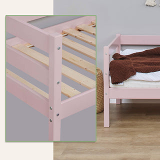 Hoppekids ECO Comfort Juniorsäng 70x160 cm, Pale Rose