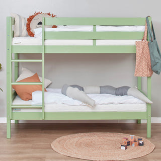 Hoppekids ECO Comfort Våningssäng 70x160, Pale Green