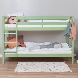 Hoppekids ECO Comfort Våningssäng 90x200, Pale Green