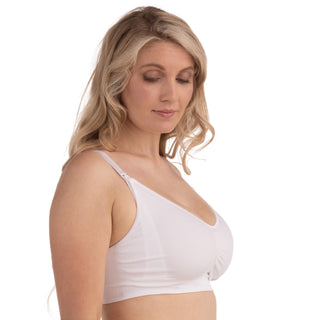 Carriwell Gravid- och Amningsbh, Vit, S-XL