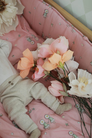 Rätt Start Beskow Blomsterfesten Spjälskydd, Rosa