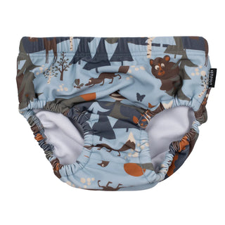 Lindberg Ash Badblöja, Light Blue/Brown