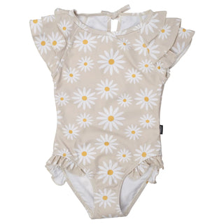 Lindberg Gracie Baddräkt Barn Sand/Gul med UV-skydd