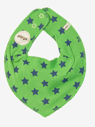 Pippi Bandana Haklapp med All-over Tryck Grön