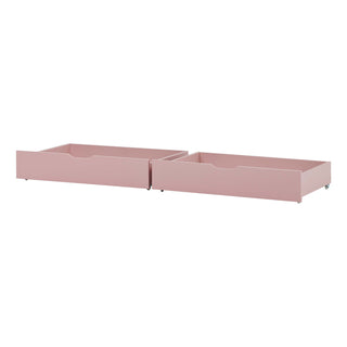 Hoppekids Sänglåda 2 pack 90x200, Pale Rose