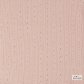 Geggamoja Linne Pointelle Pink Rose