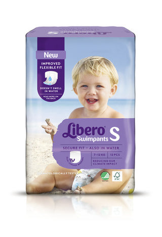 Libero Swimpants Small, 7-12 kg, 12 st/förp