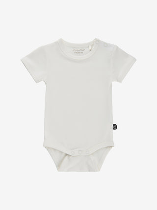 Minymo Kortärmad body Vit