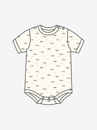 Minymo Kortärmad body Overland Trek