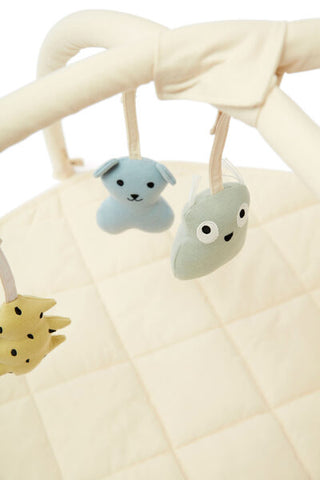 Kids Concept Babygym Textil, Naturvit