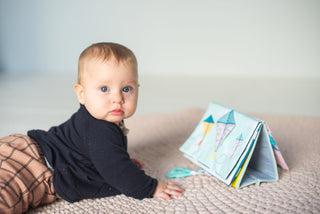 Rätt Start Tummy-Time Bok, Pekbok för Magelek