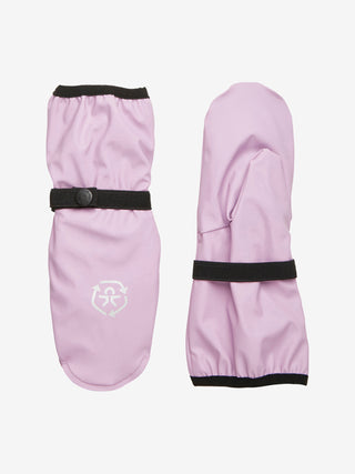 Color kids Vattentäta regnhandskar PU Lavendeldimma