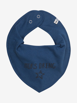 Pippi Bandanahaklapp med tryck Mörk denim