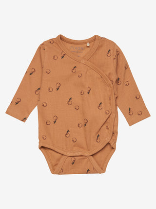 Fixoni Omlottbody Långärmad med All-Over-Print Lejon