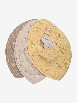 Pippi Bandanahaklapp Uni -AOP (3-pack) Halm