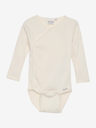 Minymo Omlottbody LS Rib Seedpearl