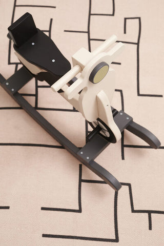 Kids Concept Gungscooter ljusbeige