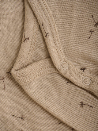 Fixoni Ärmlös body Ljus Taupe