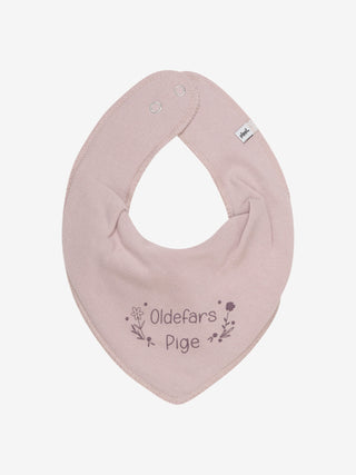 Pippi Bandanahaklapp med Oldemor/Oldefar-tryck Violett is