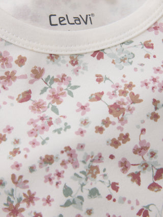 Celavi Nattlinne med all-over-tryck Borrad lila