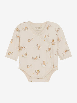 Fixoni Omlottbody Långärmad AOP Hind