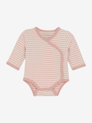 Fixoni Omlottbody LS Y/D Randig Blek Mauve