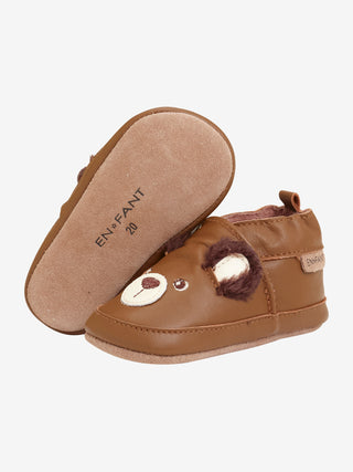 Enfant Lädersko - Applikation Rostad kokos