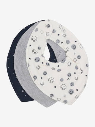 Pippi Bandanahaklapp Uni -AOP (3-pack) Mörk marin