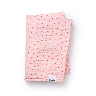 Elodie Bamboo Muslin Krinklad Filt, Sweethearts