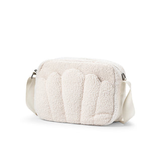 Elodie  Skötväska Cross Body, White Bouclé