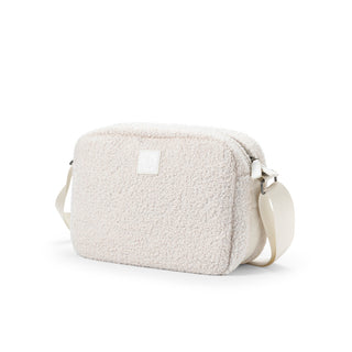 Elodie  Skötväska Cross Body, White Bouclé