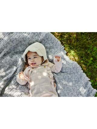 Elodie Babyhätta Vit Bouclé