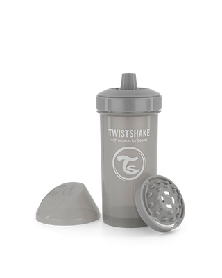 Twistshake Sportflaska Babygrå +12m 360 ml