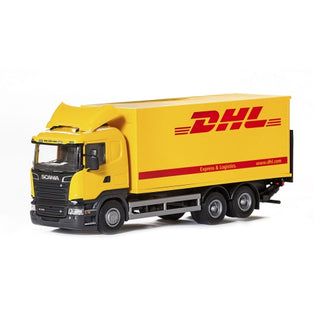 Emek Leksaksfordon Scania DHL Transportbil